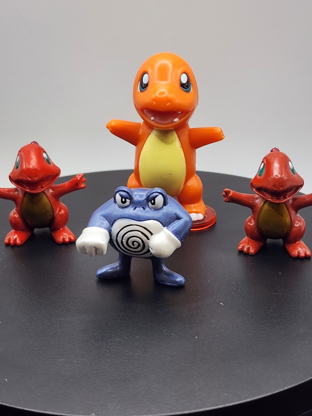 Vintage Pokemon Figure Lot Sasco Poliwrath Charmander PVC Nintendo 1999 2000